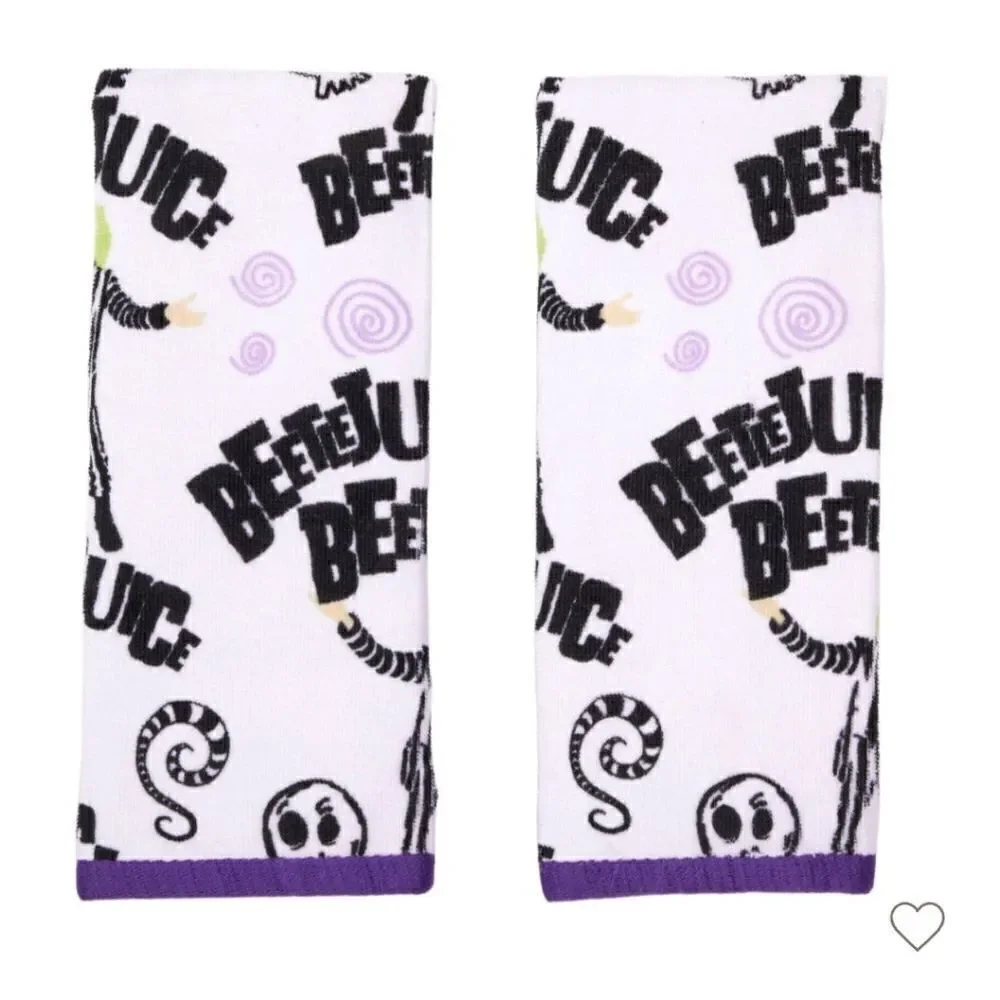 Nwt Beetlejuice Halloween 2 pc Hand Towels